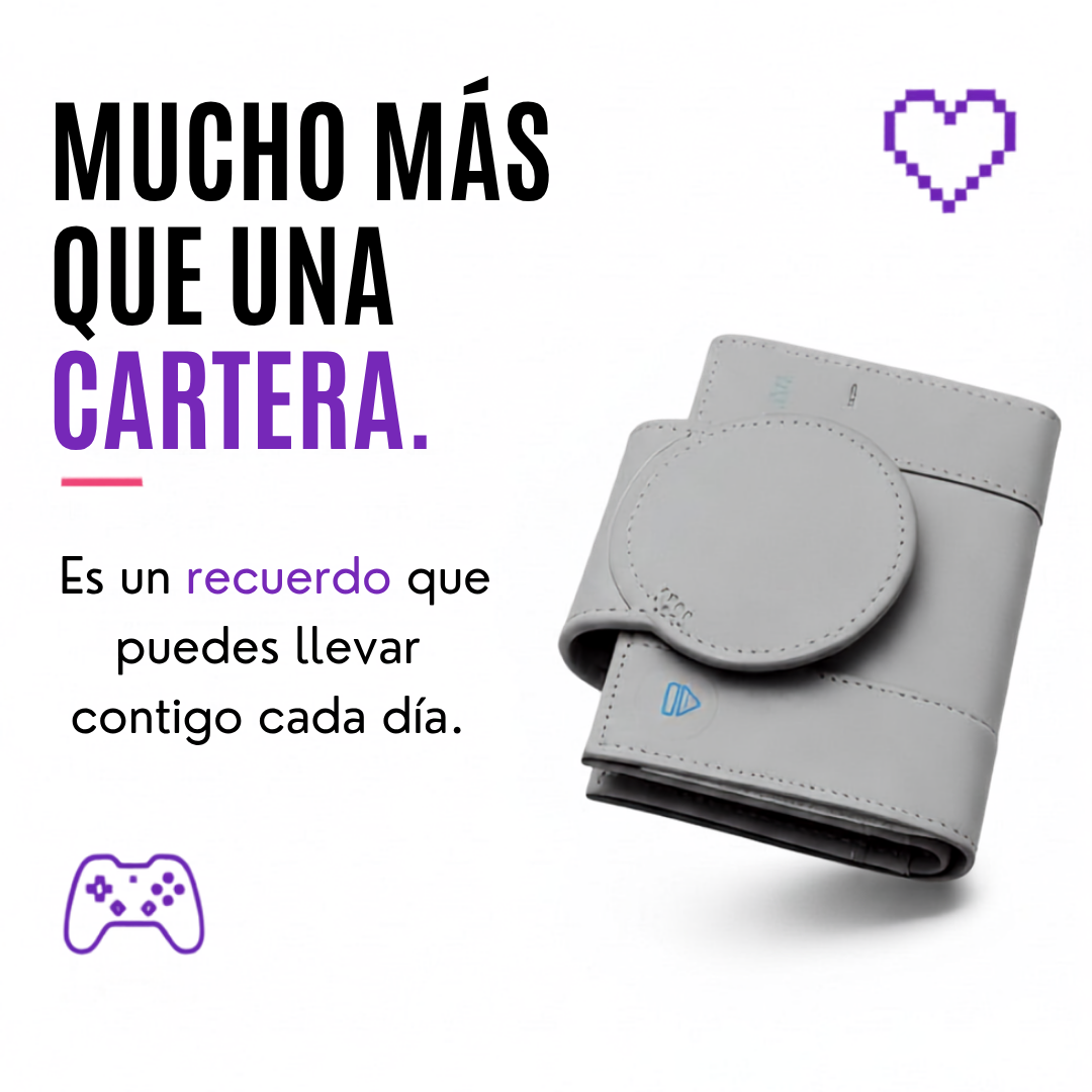 RetroPocket- Cartera Consola